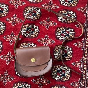 Like New Tanner Goods Vanguard Saddle Bag - Cognac